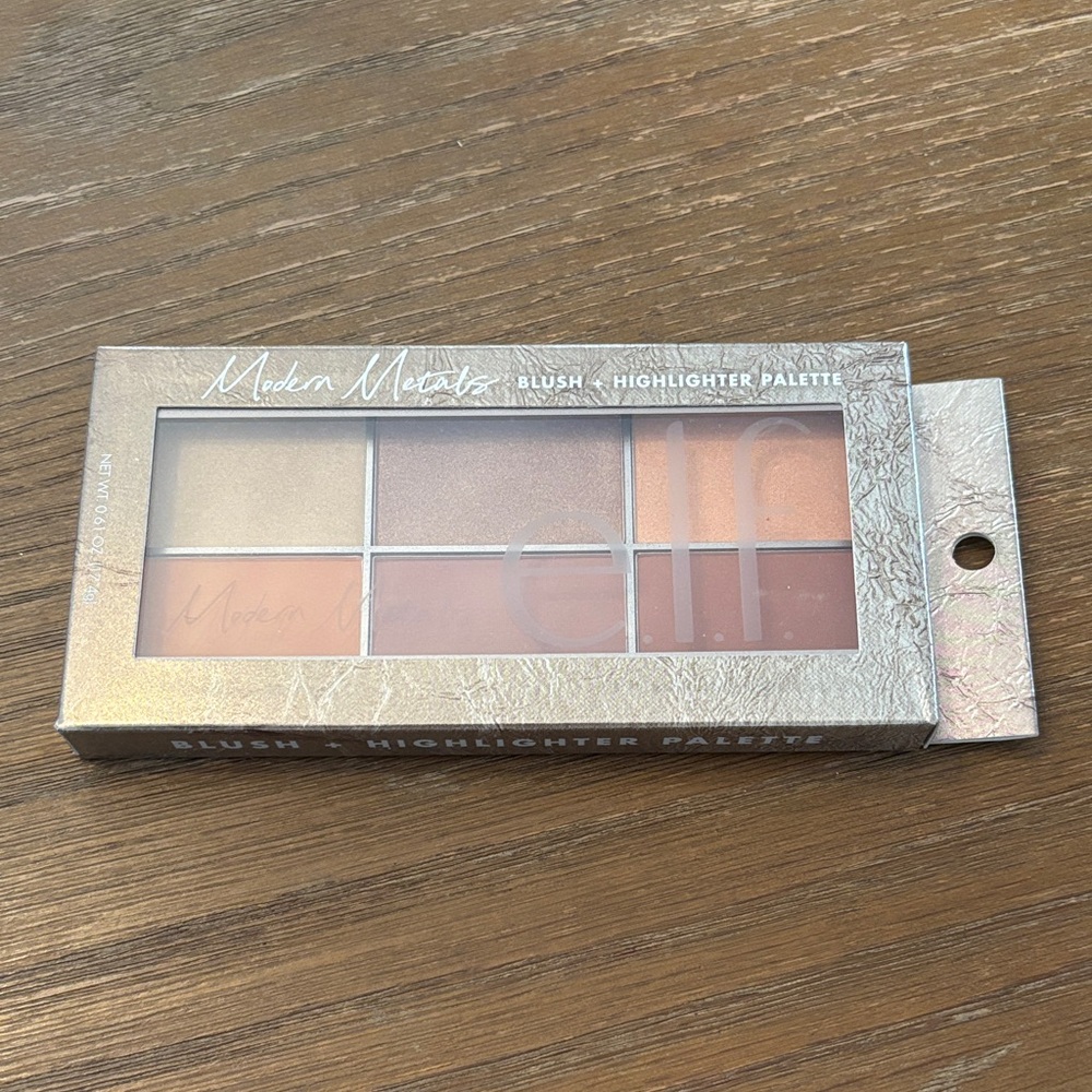 ELF Blush + Highlighter Palette - Peach and Bronze